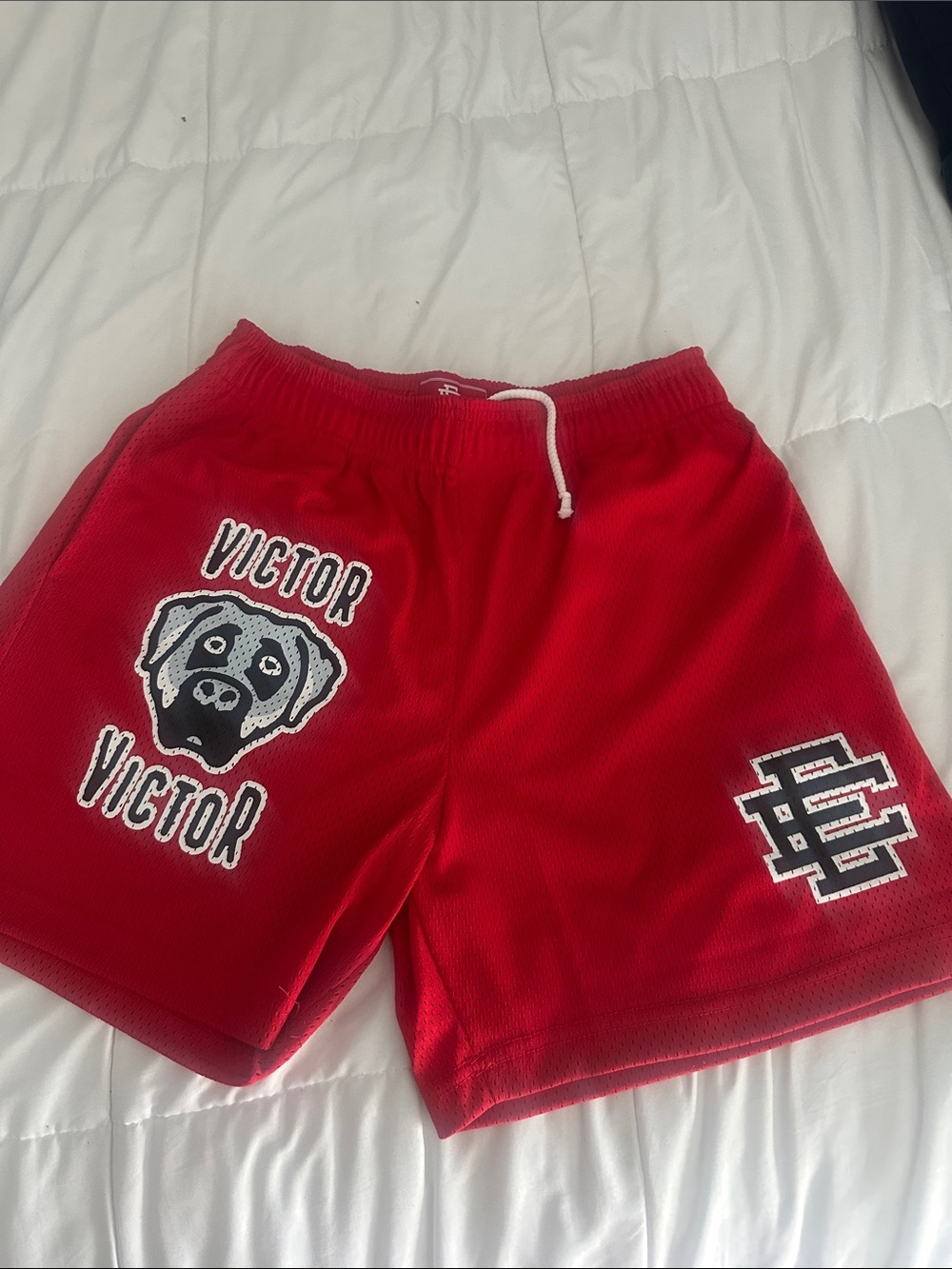 Eric Emanuel Victor Victor collab shorts size medium Brand New